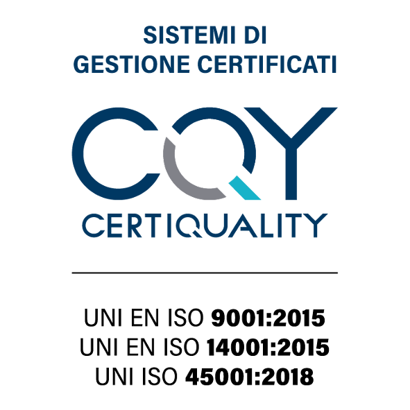 Certificazioni UNI EN ISO 9001:2015 - 14001:2015 - 45001:2018 - Sistemi di gestione della qualità